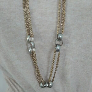 Extra Large Long Multi Strand  Chain Necklace